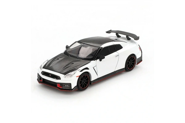 Mini GT 1/64 Nissan GT-R Nismo 2024 Brilliant White Pearl - Blister Paket