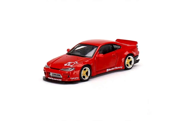 Mini GT 1:64 Nissan Silvia Rocket Bunny Red