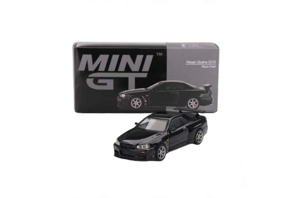 Mini GT 1:64 Nissan Skyline GT-R Black Pearl