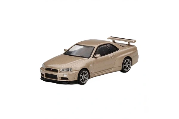 Mini GT 1:64 Nissan Skyline GT-R M-Spec Silica Breath