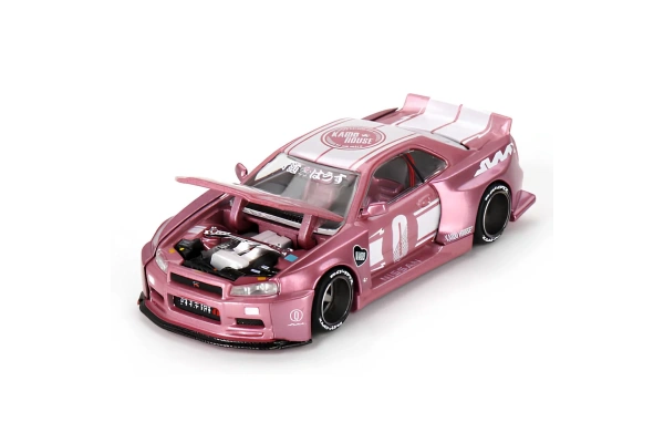 Mini GT 1/64 Nissan Skyline GT-R (R34) KAIDO RACING FACTORY V1