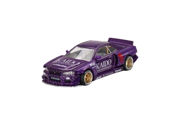 Mini GT 1:64 Nissan Skyline GT-R (R34) Kaido Works V1