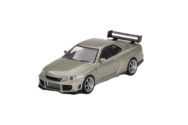 Mini GT 1/64 Nissan Skyline GT-R (R34) Tommykaira R-z Millenium Jade