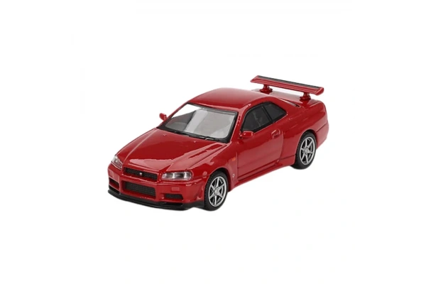 Mini Gt 1/64 Nissan Skyline GT-R(R34) V-SPEC Active Red