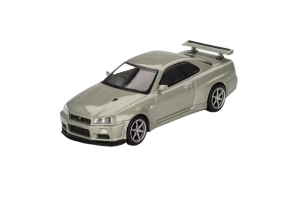 Mini GT 1/64 Nissan Skyline GT-R (R34) V-Spec II Nür Millenium Jade - Blister Paket