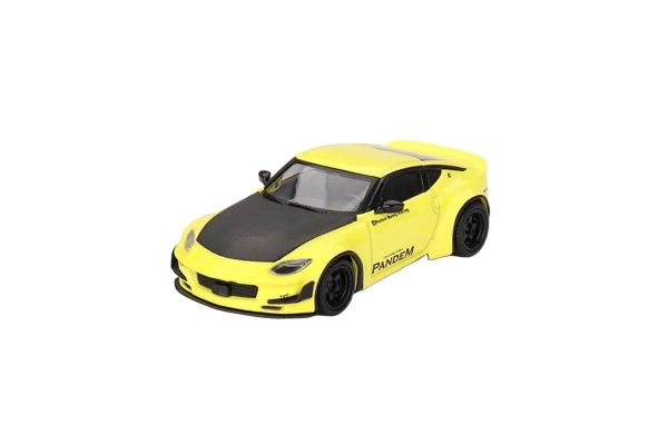Mini GT 1/64 Nissan Z Pandem Ikazuchi Yellow