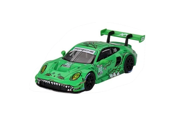 Mini GT 1/64 Porsche 911 GT3 R #80 GTD AO Racing 2023 IMSA Sebring 12 Hrs MGT00713