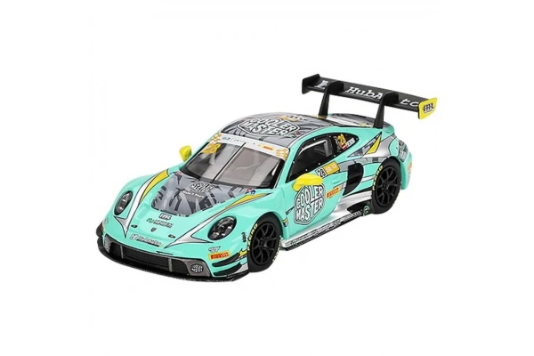 Mini GT 1/64 Porsche 911 GT3 R HubAuto Racing 2023 FIA GT World Cup 70th Macau Grand Prix