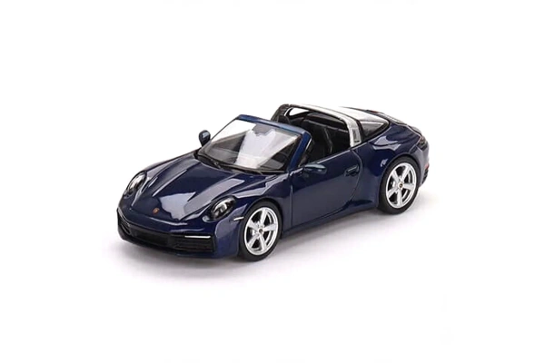 Mini GT 1:64 Porsche 911 Targa 4S Gentian Blue Metallic