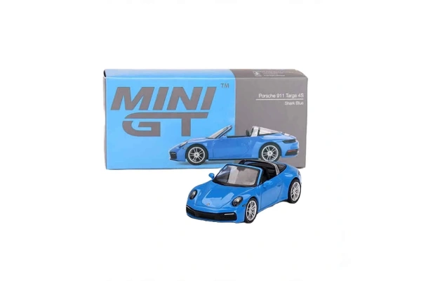 Mini GT 1:64 Porsche 911 Targa 4S Shark Blue