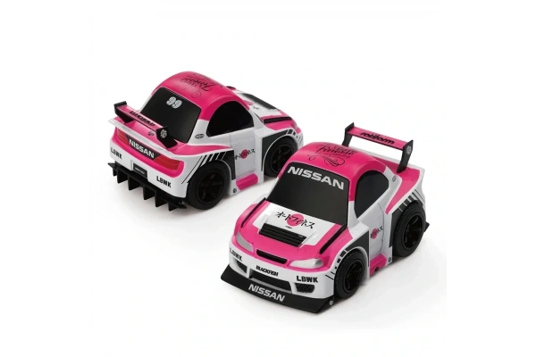 Mini Gt 1/64 Qube Carz Serisi Nissan Silvia S15 LB-Super Silhouette Auto Finesse SEMA Blister Paket