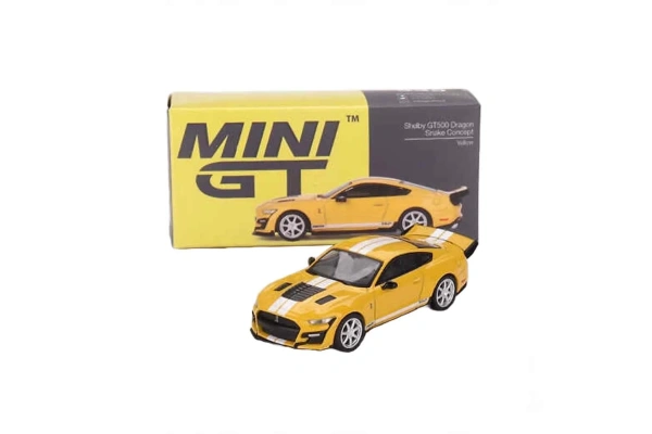 Mini GT 1:64 Shelby GT500 Dragon Snake Concept Yellow