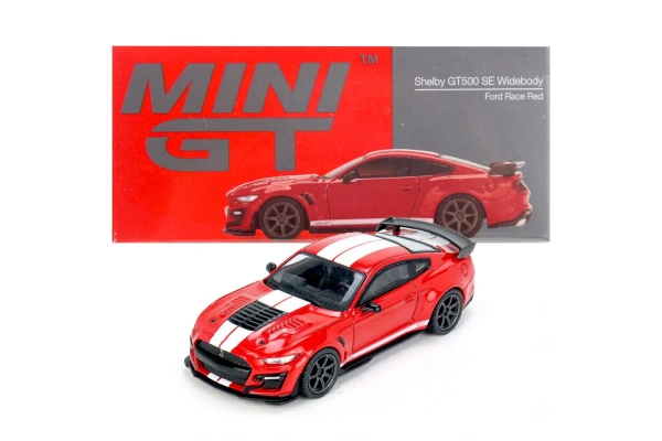 Mini GT 1:64 Shelby GT500 SE Widebody Ford Race Red