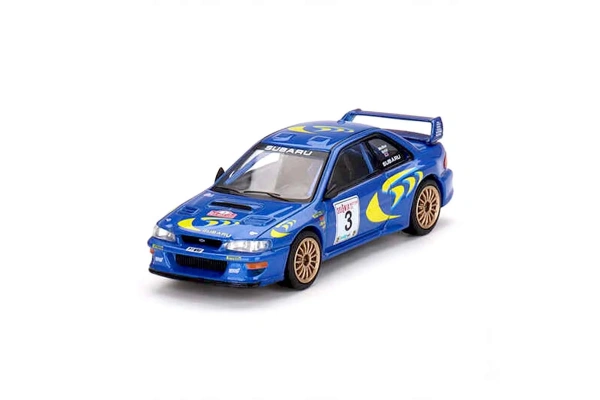 Mini GT 1:64 Subaru Impreza WRC97 1997 Rally Sanremo Winner #3