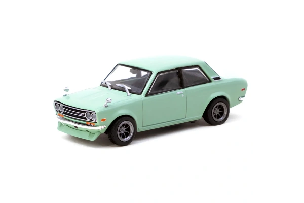 Tarmac Works 1/64 Datsun 510 Light Green