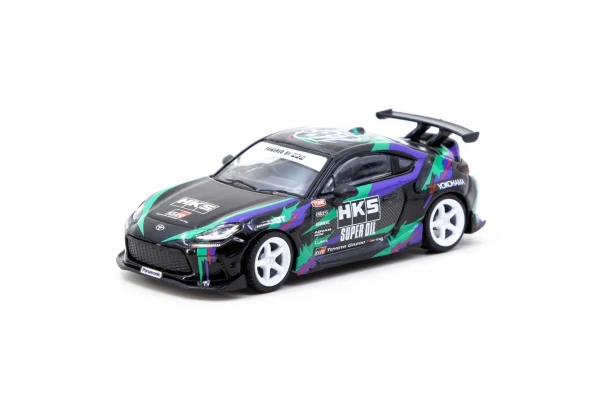 Tarmac Works 1/64 HKS Toyota GR86 Black