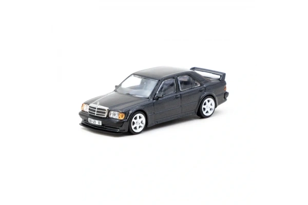 Tarmac Works 1/64 Mercedes-Benz 190 E 2.5-16 EVO 1 Blue-Black Metallic