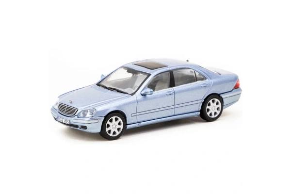 Tarmac Works 1/64 Mercedes Benz S Class Horizon Blue Metallic
