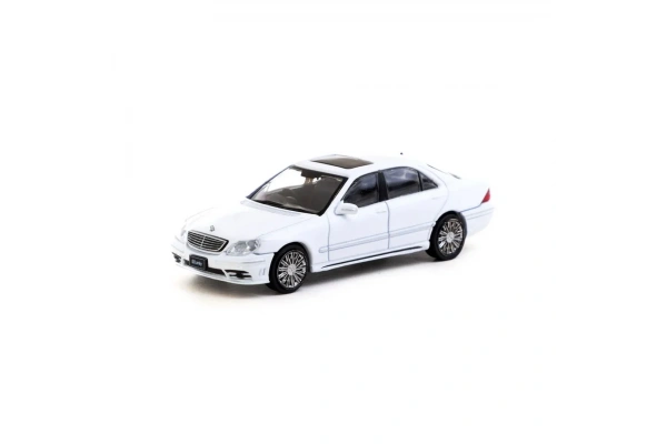 Tarmac Works 1/64 Mercedes-Benz S-Class Wald Alabaster White - Lamley Special Edition