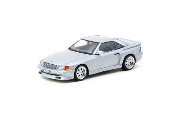 Tarmac Works 1/64 Mercedes-Benz SL 500 Koenig Specials Silver - GLOBAL64