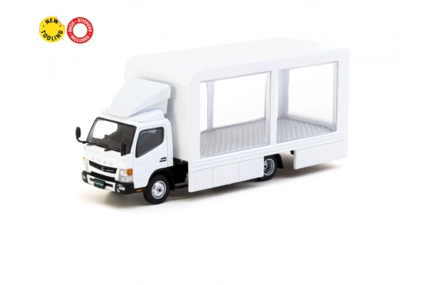 Tarmac Works 1/64 Mitsubishi Fuso Canter Mobile Display Truck