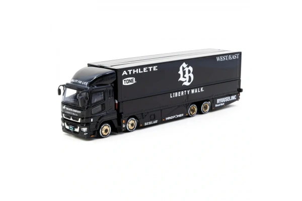 Tarmac Works 1/64 Mitsubishi Fuso Super Great LB-TRUCKS Black