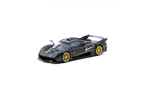 Tarmac Works 1/64 Pagani Huayra R Matt Black Carbon Fiber