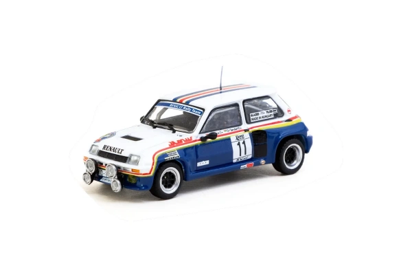 Tarmac Works 1/64 Renault 5 Turbo Rally Costa Brava 1985 #11