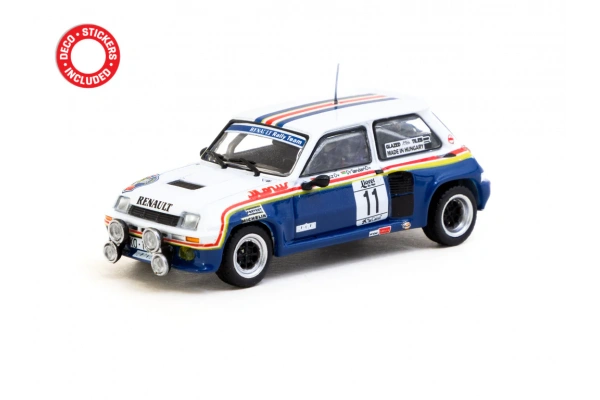 Tarmac Works 1/64 Renault 5 Turbo Rally Costa Brava 1985 #11