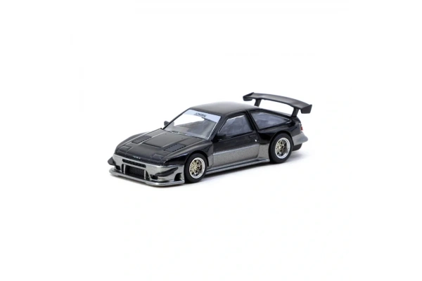 Tarmac Works 1/64 Toyota Sprinter Trueno AE86 Widebody Black/Grey - Designed by Jon Sibal - Malaysia Special Edition