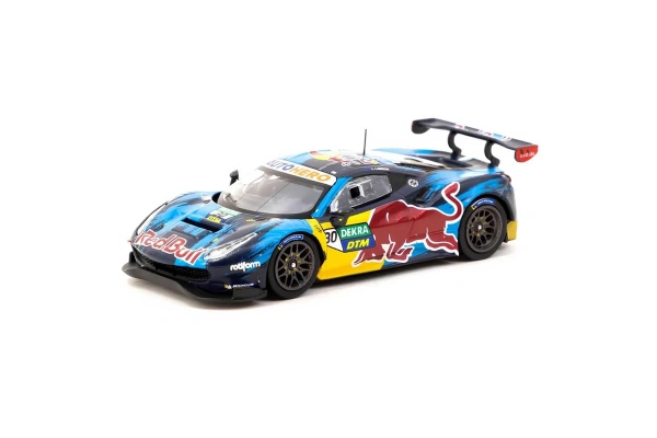 Tarmac Works 1:64 X iXO Ferrari 488 GT3 DTM 2021 Monza Race 1 Winner