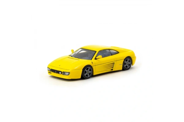 Tarmac Works X iXO Models 1/64 Ferrari 348 Challenge Yellow