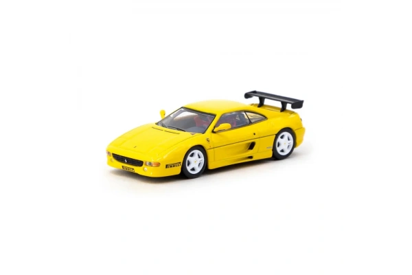 Tarmac Works X iXO Models 1/64 Ferrari F355 Challenge Yellow