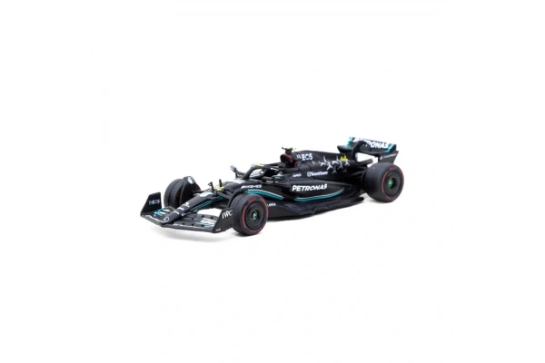 Tarmac Works X iXO Models 1/64 Mercedes-AMG F1 W14 E Performance Hungarian Grand Prix 2023 Pole Position Lewis Hamilton