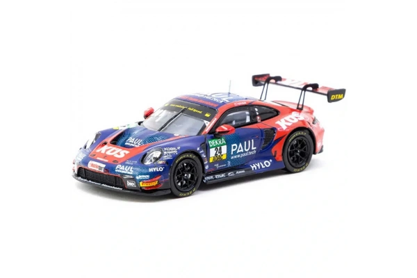 Tarmac Works X iXO Models 1/64 Porsche 911 GT3 R DTM 2023 #24 - Ayhancan Güven