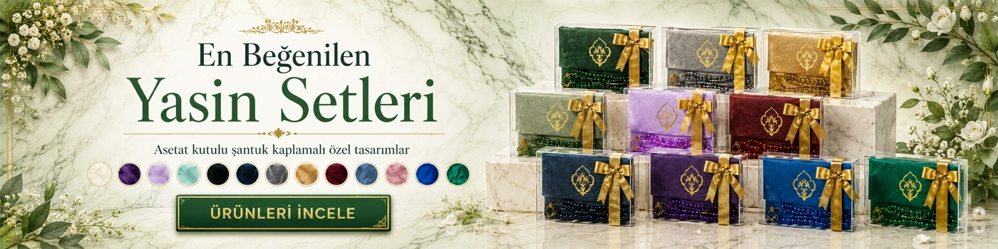 ASETAT KUTULU ŞANTUK YASİN SETLERİ