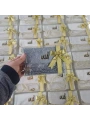 Asetat Kutuda Kadife Kumaş Kaplı Çanta İçerisinde İnci Tesbihli Gri Renkli Kadife Yasin Kitabı Seti