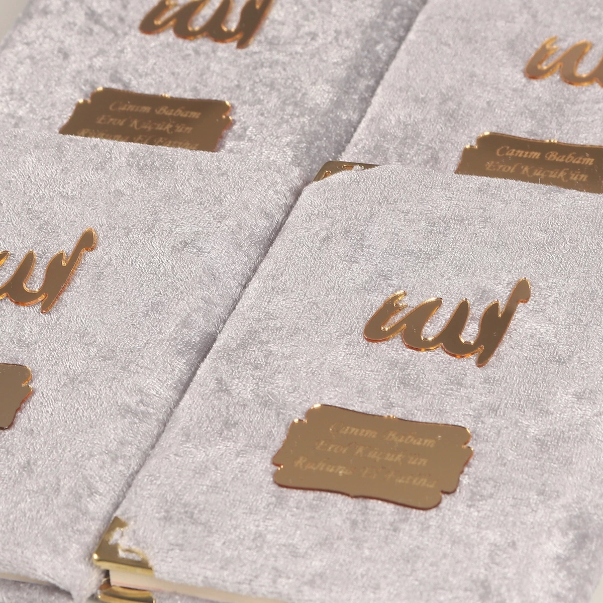 64 Sayfa Gri Kadife Yasin