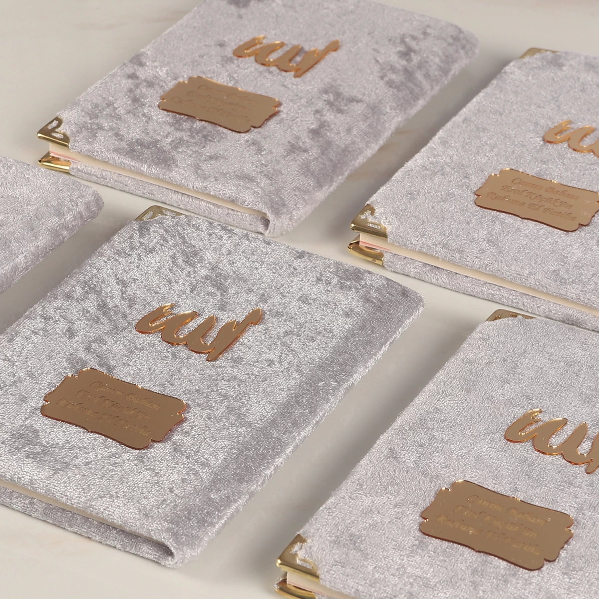 64 Sayfa Gri Kadife Yasin