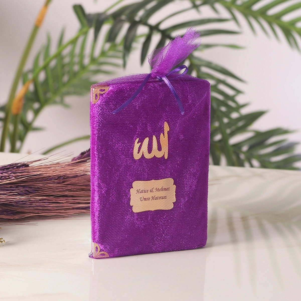 64 Sayfa Mor Keseli Kadife Yasin