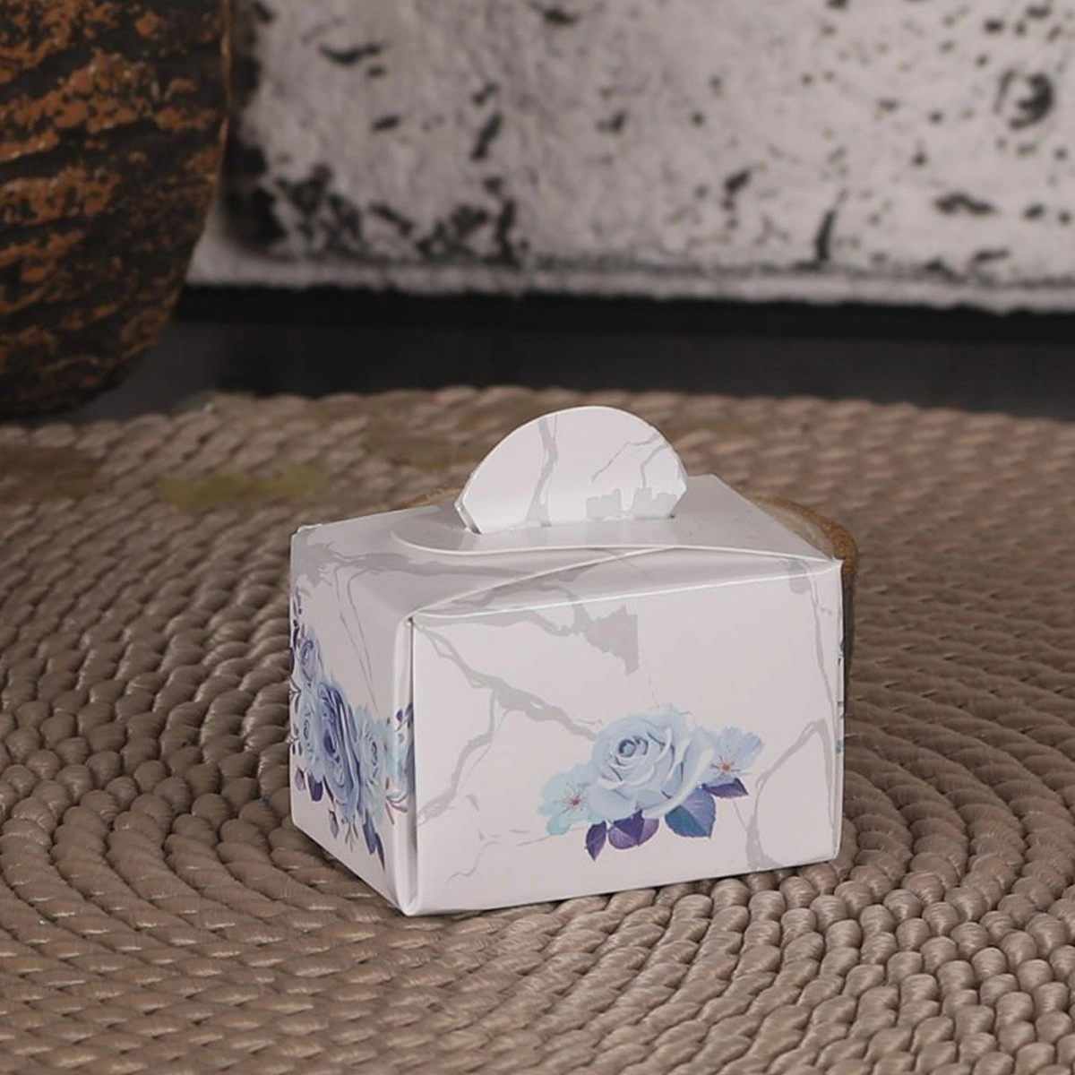 Altıgen Mavi Lokumluk