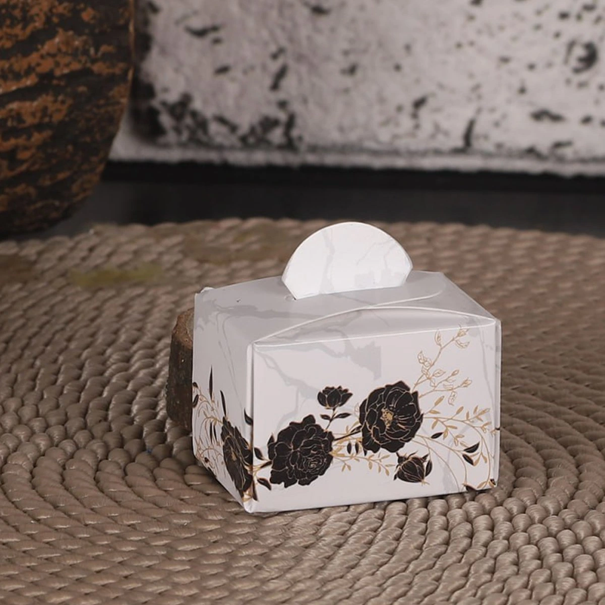 Altıgen Siyah Lokumluk