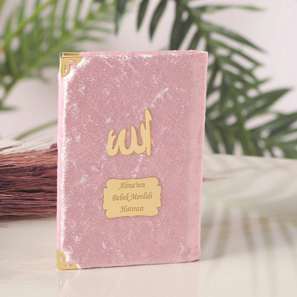 64 Sayfa Pembe Kadife Yasin