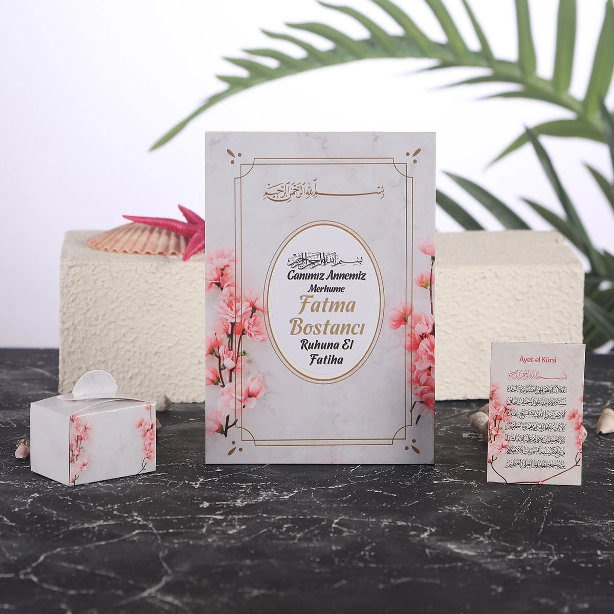 Zerafet Pembe Yasin + Lokumluk + Magnet