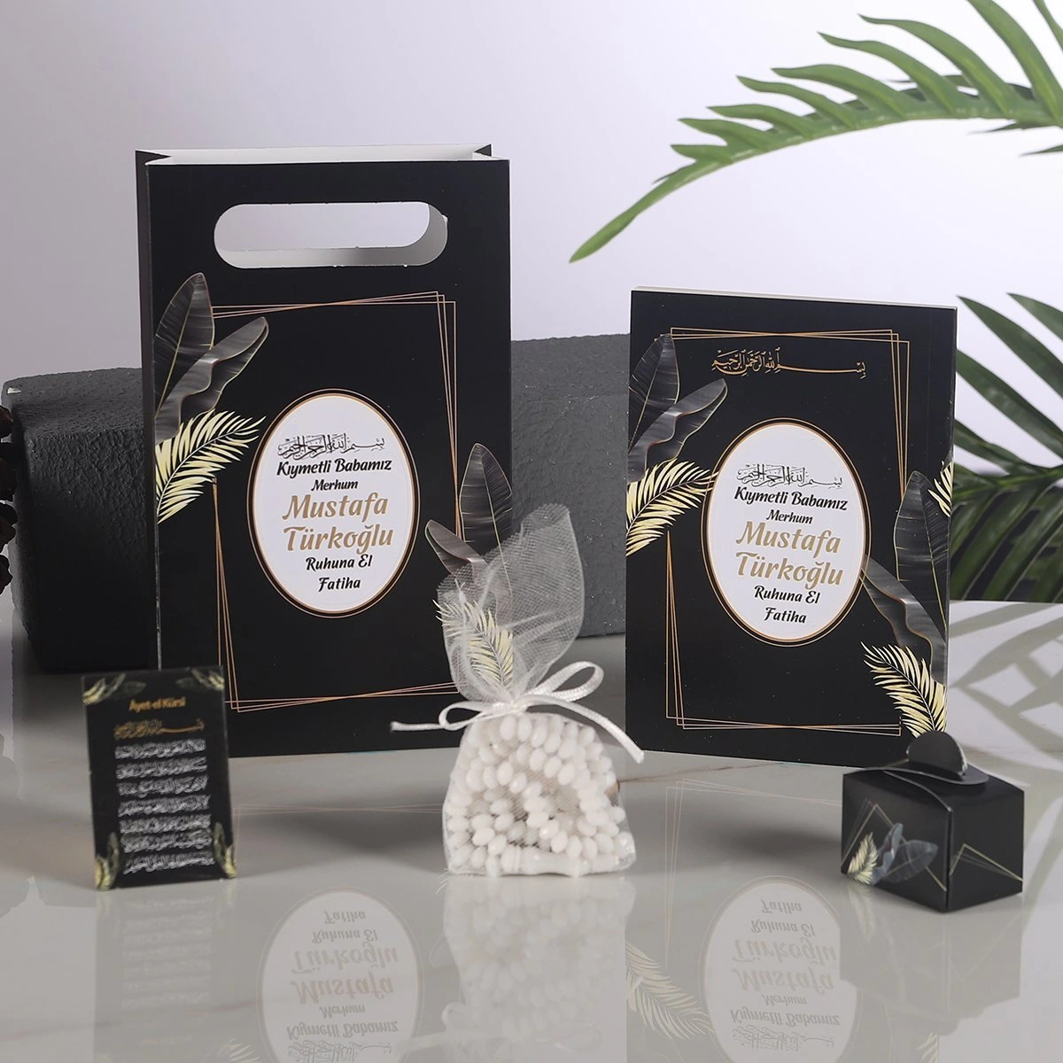 Zerafet Siyah 5 li Mevlid Seti