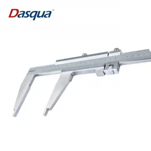 Dasqua 1310-0020 0-1500mm Tek Çene Mekanik Kumpas 0,02 Çene Boyu 150mm