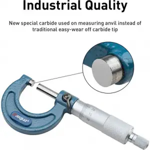 Dasqua 4111-8120A 75-100 Mekanik Mikrometre 0,01 Paslanmaz Mil