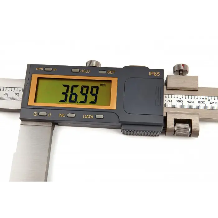 DASQUA 2320-1115 1000mm UZUN ÇENE DİJ KUMPAS BİLGİ ÇIKIŞLI IP65 KORUMALI