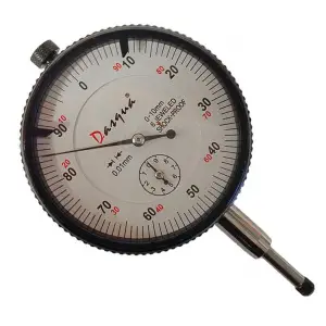 DASQUA KOMPRATÖR SAATİ 0-10mm DARBE DAYANIKLI 0,01 (5121-1205)