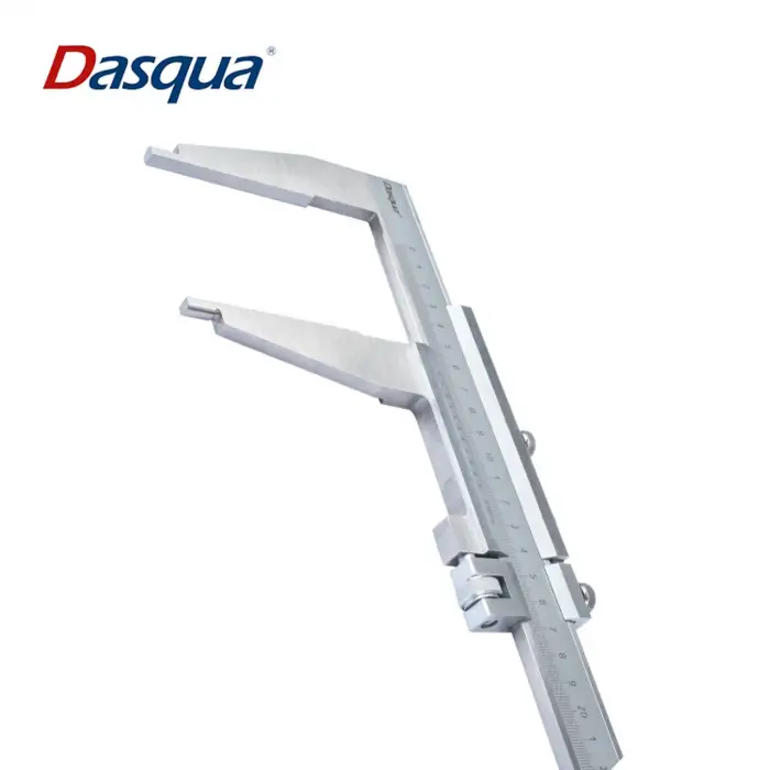 Dasqua 1310-0020 0-1500mm Tek Çene Mekanik Kumpas 0,02 Çene Boyu 150mm